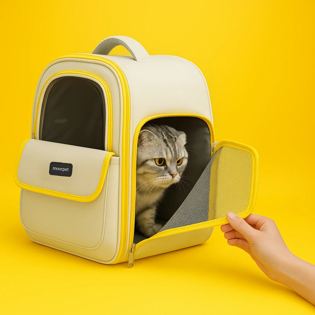 Miaulux - Sac à dos pour minou exigeant